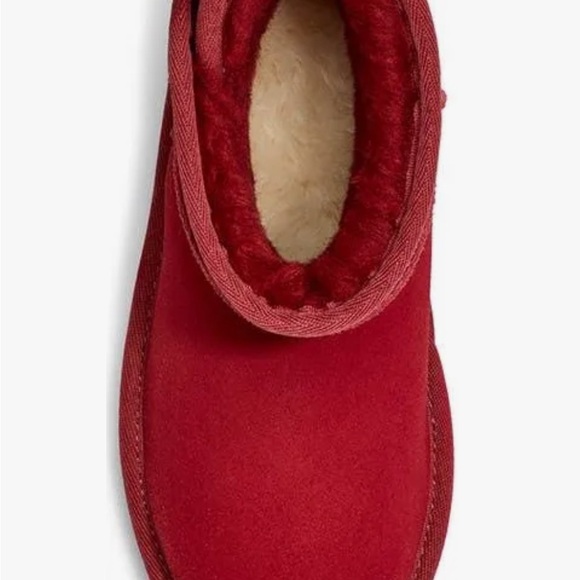 UGG Red Classic Short Boots - Picture 3 of 5